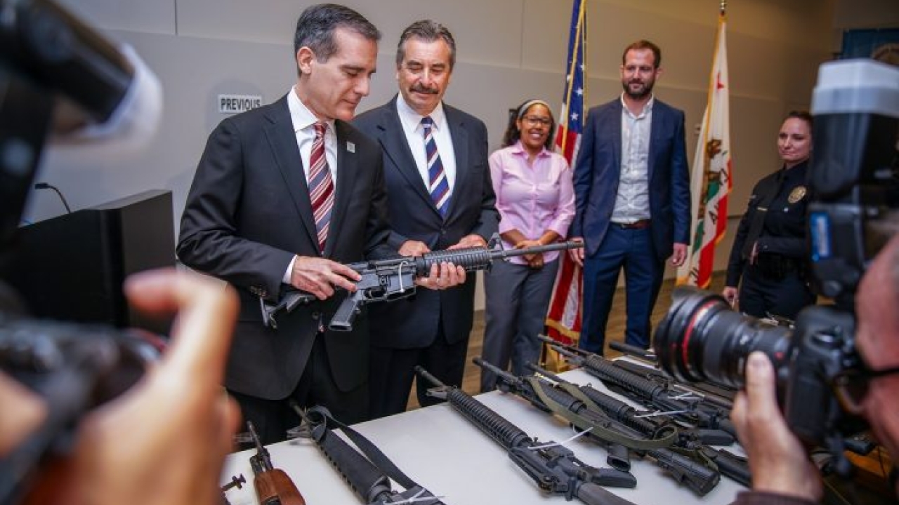 Los Angeles gun buyback event