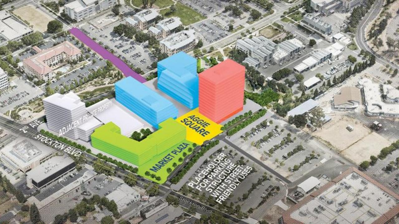 Aggie Square rendering