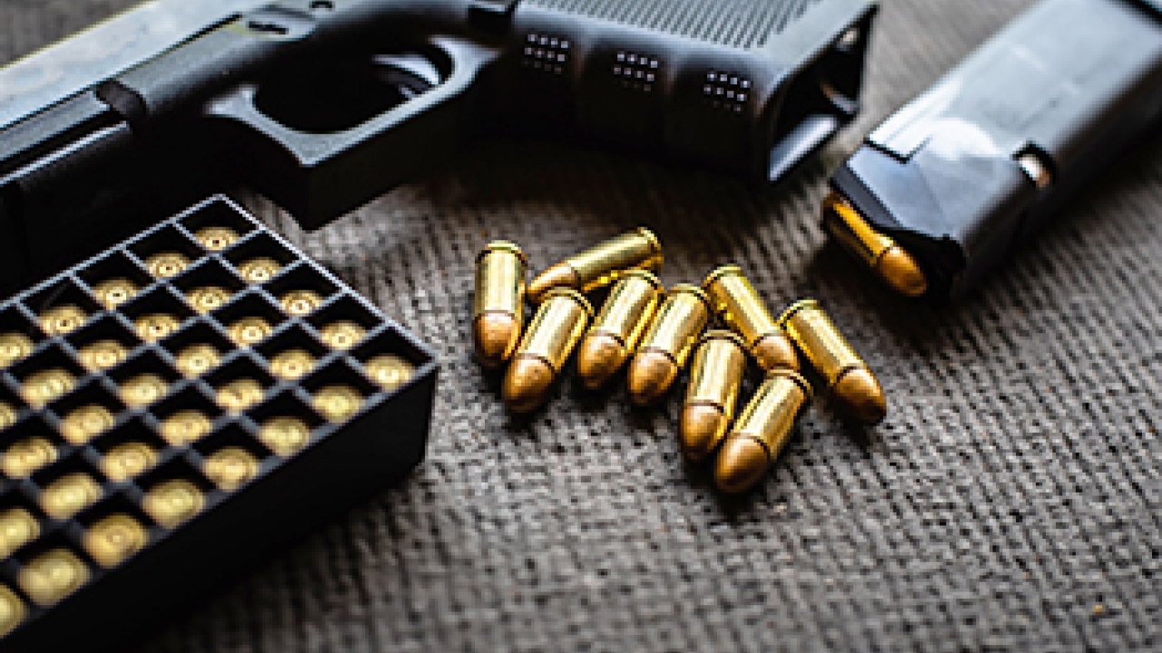 UC Davis researchers hope other states can use their study efforts as a basis for improving firearm injury prevention. Gun and bullets